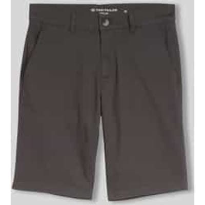 slim fit chinobermuda van puur katoen