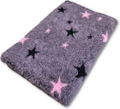 Vetbed Starry Night - Roze - Antislip Hondenmat - 150 x 100 cm - Benchmat - Hondenkleed - Voor Honden -Machine Wasbaar