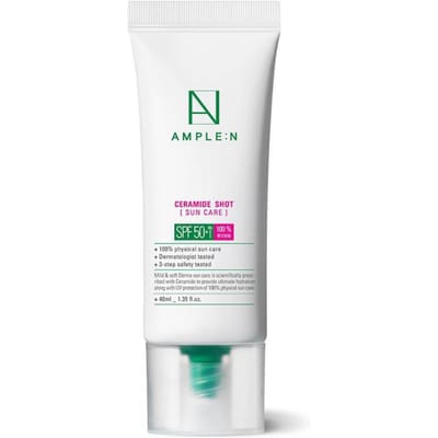 AMPLE:N Ceramide Shot Soin Solaire SPF50+ PA++++ 40ml + CADEAU ALÉATOIRE