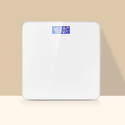 Nauwkeurig digitaal weegapparaat voor personen, compact ontwerp, LED-scherm, zeer nauwkeurige digitale personenweegschaal, meet gewicht tot 180 kg