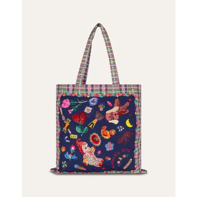 Oilily Steenie Shopper- maatOne size Patriot Blauw
