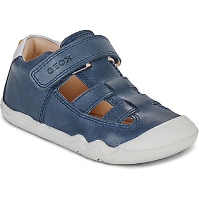 GEOX STEPPIEUP PEUTERJONGENS Sneakers - MARINEBLAUW/WIT - Maat 21