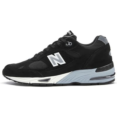 New Balance 991 - Sneaker - Zwart / Zilver