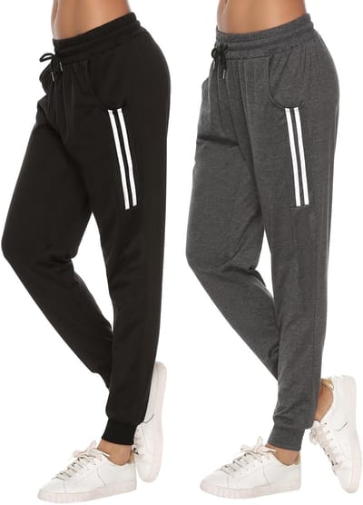 Dailygoods - Joggingbroek Dames - Lange Katoenen Vrijetijds- en Hardloopbroek