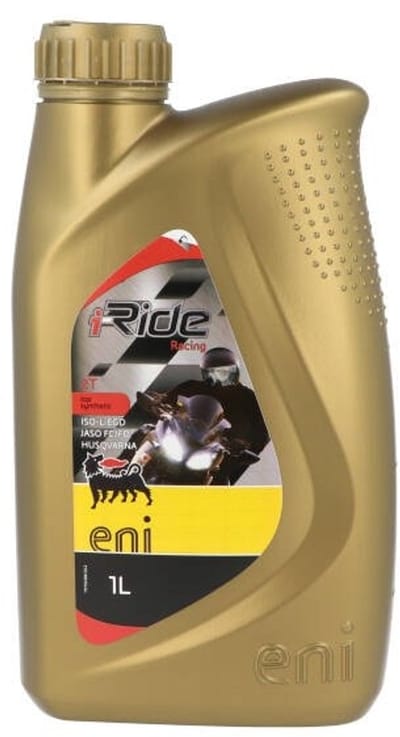 Eni smeermiddel olie - 2t - vol synth - TT racing - 1L - I-ride