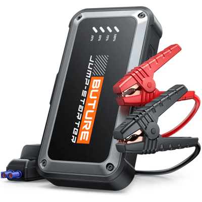 BuTure Beta08 3000 A auto-noodstarter – een 3-in-1 draagbare autoaccustarter geschikt voor 12 V voertuigen (benzinemotoren tot 9,0 l / dieselmotoren