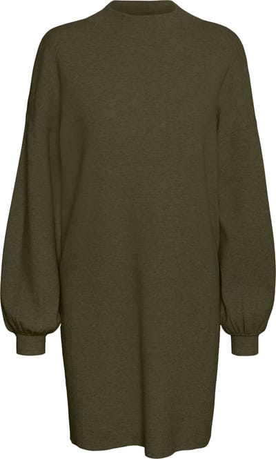 VERO MODA VMNANCY LS FUNNELNECK DRESS NOOS Dames Jurk - Maat S