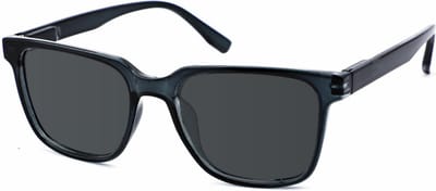 Vista Bonita CUBO – Zonneleesbril UV400 – Sterkte +1.00 – Kleur Midnight Blue – Unisex model - Lichtgewicht montuur – Rechthoekige pasvorm – Flexveren - Inclusief etui en doekje