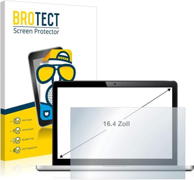 Schermbeschermer Mat - Anti-Glare Protector - Laptop Scherm - Krasbestendig Anti-Vingerafdruk - 16.4 Inch 364x205mm - Mat