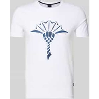 T-shirt met ronde hals model 'Alerio'