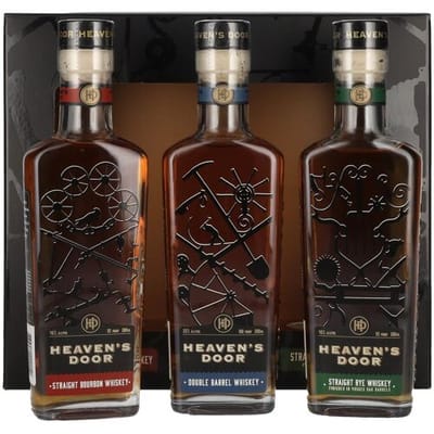 Heaven's Door Whiskey Heaven's Door Trilogy Collection Gift Set 47,3% Vol. 3x0,2l