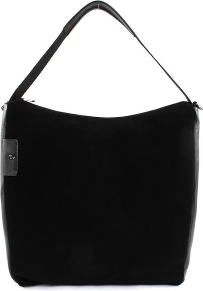 MANDARINA DUCK Schoudertas Manhatten Winter Medium Hobo / Crossover Black Zwart