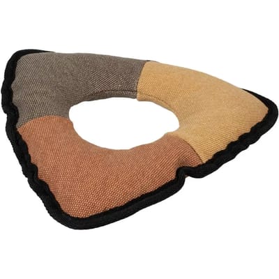 Duvoplus - Speelgoed Voor Dieren - Hond - Canvas Triangel 22x22x3cm Meerkleurig - 1st