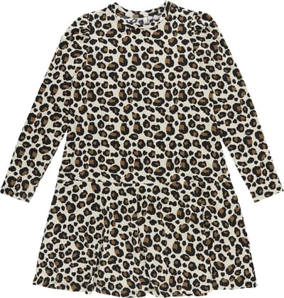 Little Pieces LPMULIA PUFF LS DRESS BC Meisjes Jurk - Maat 134/140