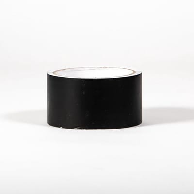 Hittebestendige Aluminium Tape - Zwart - 10m x 50mm voor Ventilatie en Isolatie