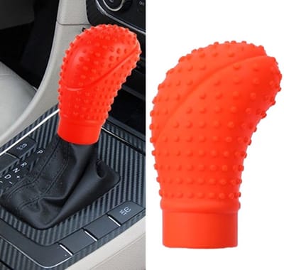 Siliconen Versnellingsbak Pook Cover I Cover Voor De Pook I Antislip I Universeel I Rood
