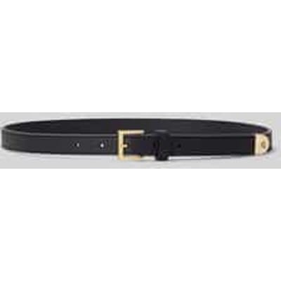 Riem van echt leer met logodetail