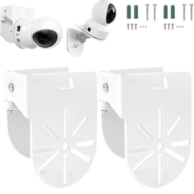 Dailygoods - Set van 2 Wandhouders voor Bewakingscamera's