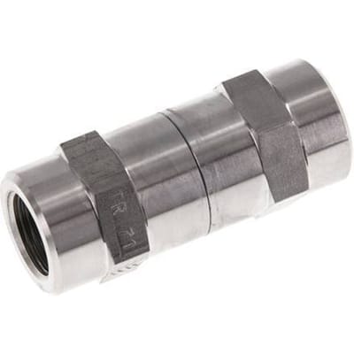 G 3/8'' Hydrauliek Terugslagklep RVS 1-350 Bar (14.5-5075 Psi)