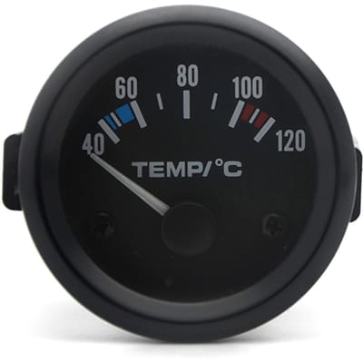 2 ''52mm Watertemperatuurmeter Met sensor 1/8'' NPT 12V Auto Watertemperatuurmeter met LED veelkleurig