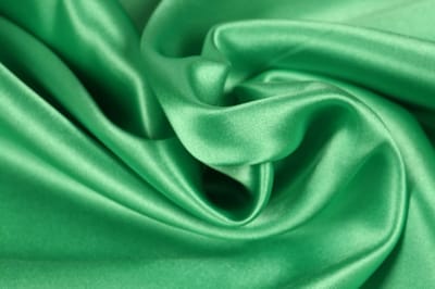 15 meter satijn stof - Mintgroen - 100% polyester