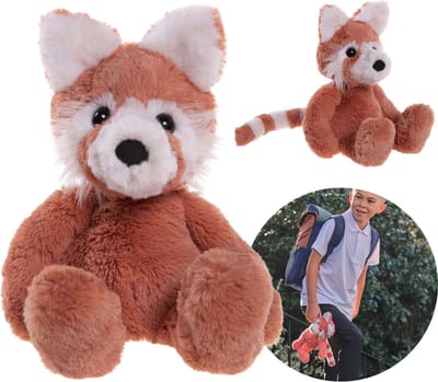Charlie Bears Mascotte, panda Ronnie, uit de Bear&Me serie, een unieke knuffel voor kinderen, 24 centimeter