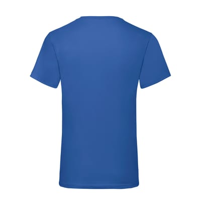 Fruit of the Loom Heren Valueweight V Neck T-shirt (Koningsblauw)