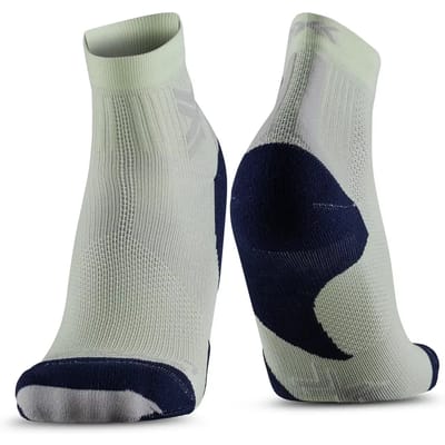 X-Socks Run Discover Ankle Hardloopsokken Neolime/X Black 35-38