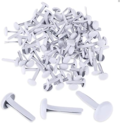 Mini Brads voor Scrapbooking en Knutselen - 100 Stuks Metalen Clips voor Papier, Kantoor en Creatieve Projecten