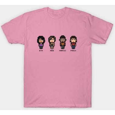 T-shirt Dames Partihaus The Sims 4 Harajuku Print Kawaii T-shirt Zomer Korte Mouw Dames T-shirt Top Tee S