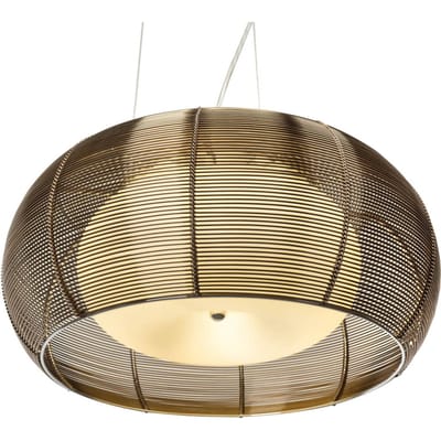 Brilliant Hanglamp Relax met één lampje 40 cm brons
