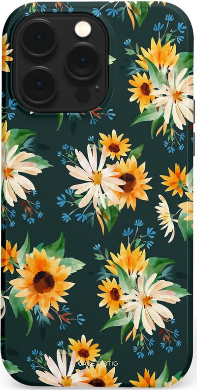 Casetastic Hoesje Geschikt voor Apple iPhone 14 Pro Max Magsafe - Stijlvolle Beschermende Duo-layer Case - Zonnebosjes