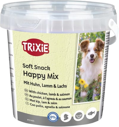 Soft Snack Happy Mix voor Honden - 500g