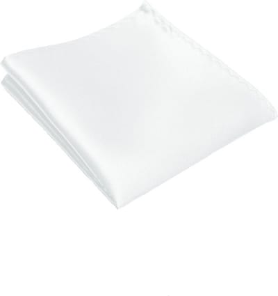 Pochette - Wit - pochet – heren - unisex - Cadeau