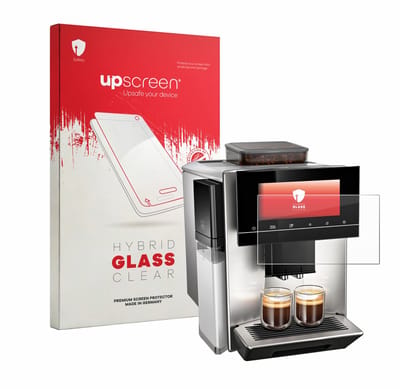 upscreen - Screenprotector voor Siemens EQ900 Plus TQ907DZ3 - Folie Beschermfolie Beschermglas transparant