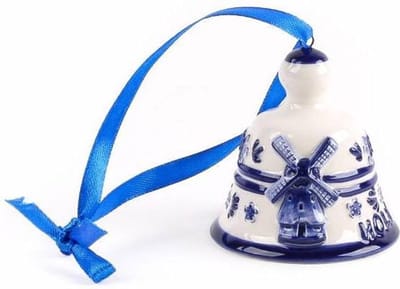 Matix - Kersthanger boom versiering - Delftsblauwe bel