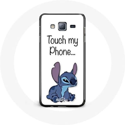Case voor Samsung Galaxy j3 2016 max Stitch Raak mijn telefoon niet aan