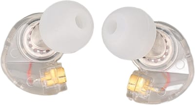 Vervangende Oordopjes voor HiFi Sportkoptelefoons met Pluggable Detachable MMCX Interface, Transparant Design en Comfortabele Pasvorm