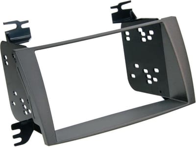 2-DIN Paneel geschikt voor Hyundai Sonata (NF) 2009- 2010 Kleur: Zwart (METRA)