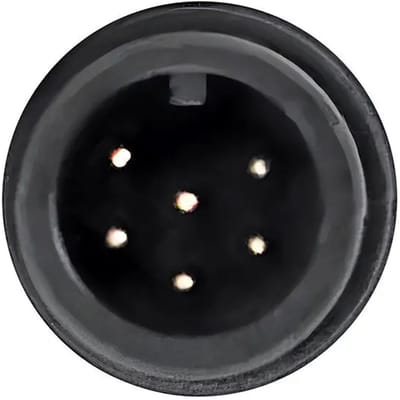 6-pins mannelijke waterdichte connector P2R (x5)