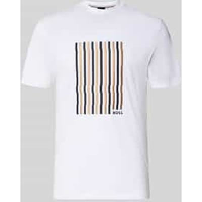 regular fit T-shirt van pure katoen model 'C-THOMPSON 41'