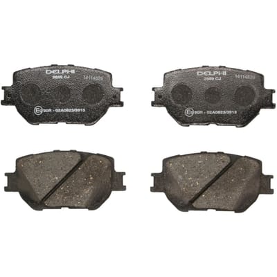 Remblokset DELPHI LP2699, achter