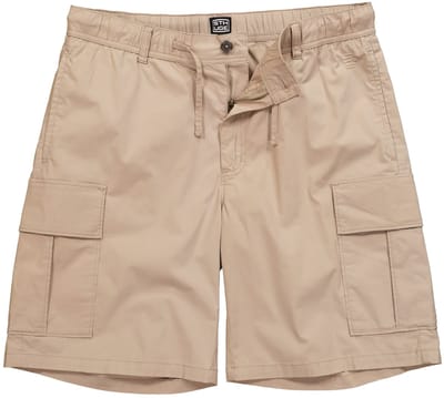 STHUGE - Heren - Cargo-bermuda baggy fit elastische tailleband - Cement - Maat 52