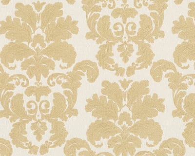 GOUD BAROK BEHANG DUBBELBREED EXCLUSIEF ORNAMENT 95937-1