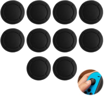 Dailygoods- Joystick-doppen set van 10 - Siliconen - Vervangende joystick-doppen - Bescherming voor controller - Compatibel met Lite/OLED - Verbeterde grip en comfort - Controller Grips