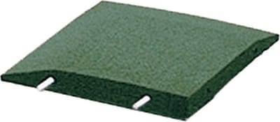 Rubber Hoekstuk rand Speelplaats Groen - L vormige opsluitband - 40 x 40 cm