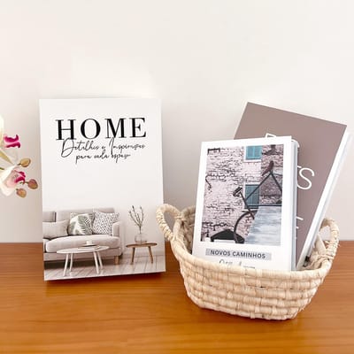 Famanu – Decoratieve boeken voor meubels en opbergdozen, set van 3, voor thuisdecoratie