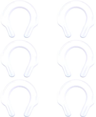 JHUBERS- Deurstoppers 6 Pack - Deurstopper - Voorkomt Vingerbeknelling - Schokbestendig - Flexibel - Geschikt voor Deurdiktes 2.5-5 cm - Deurbuffer