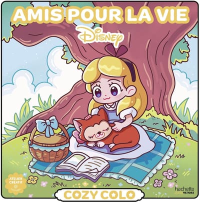 Atelier Créatif Disney COZY COLO DISNEY - AMIS POUR LA VIE - Hachette - kleurboek voor volwassenen