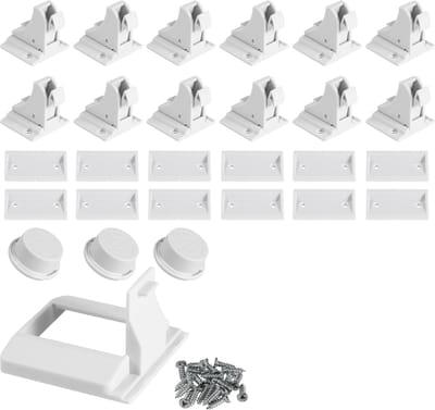 longziming -Magnetisch Ladeslot – 12 Slotjes & 3 Sleutels – Veilig en Betrouwbaar – Eenvoudig te Installeren – Duurzaam Materiaal – Geschikt voor Thuis en Kantoor